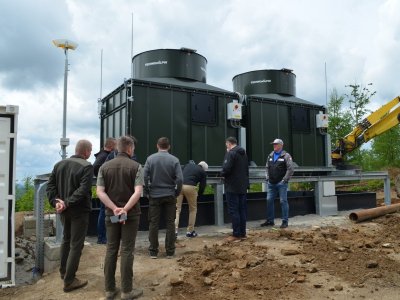 Monitoring postępu prac na Kubalonce